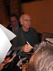 signing photo