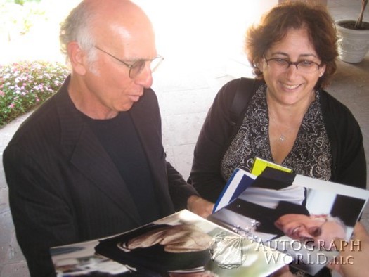 Larry David autograph