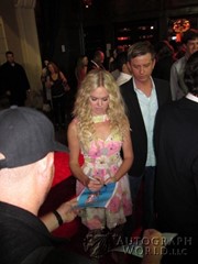 signing photo