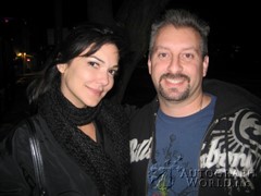 signing photo