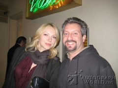 signing photo