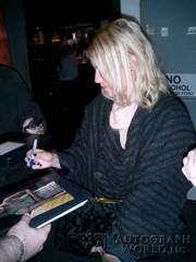 signing photo
