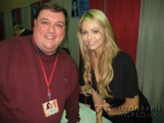 signing photo