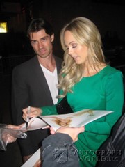 signing photo