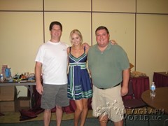 signing photo