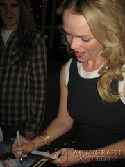 signing photo