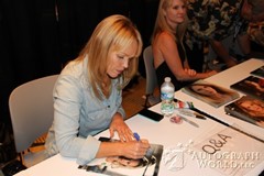 signing photo