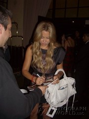 signing photo