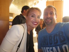 signing photo