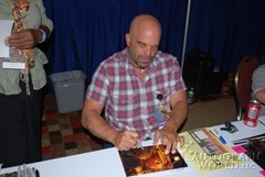 signing photo