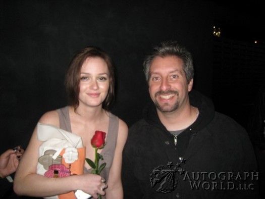 Leighton Meester autograph