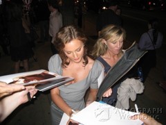 signing photo