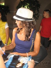 signing photo