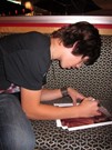 Leo Howard signing proof