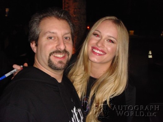 Leven Rambin autograph