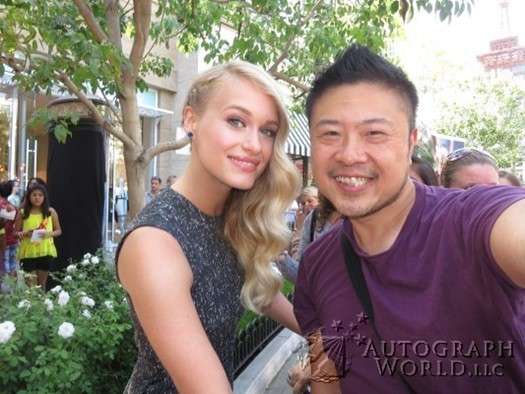 Leven Rambin autograph