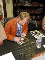 signing photo