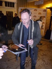 signing photo