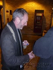 signing photo