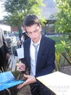 Liam James signing proof