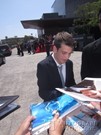 Liam James signing proof