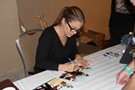 Linda Hamilton signing proof