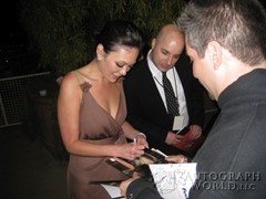 signing photo