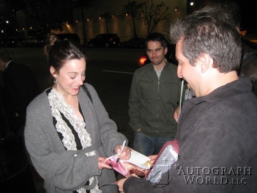 Lindsay Sloane autograph