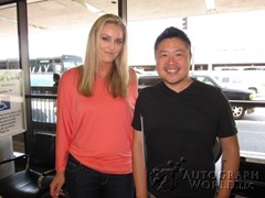 signing photo