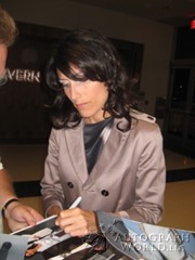 signing photo