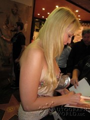 signing photo