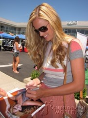 signing photo