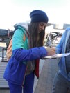 Lorenza Izzo signing proof