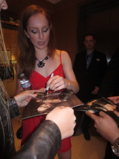 Lotte Verbeek autograph