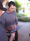 Lou Diamond Phillips signing proof
