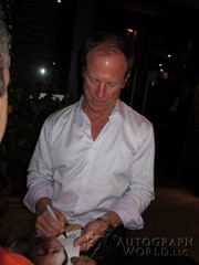 signing photo