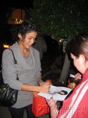 signing photo