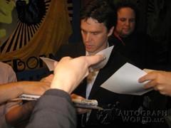 signing photo