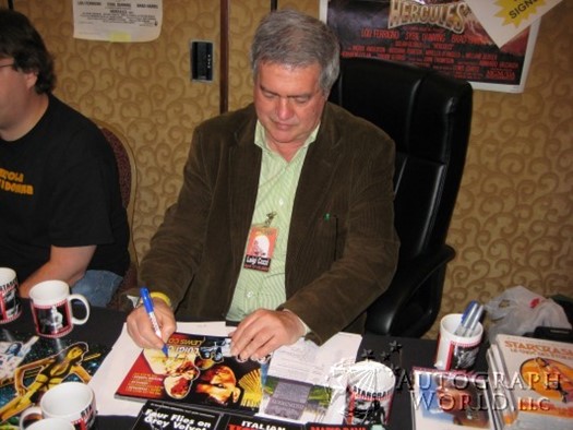 Luigi Cozzi autograph