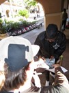Luke James signing proof