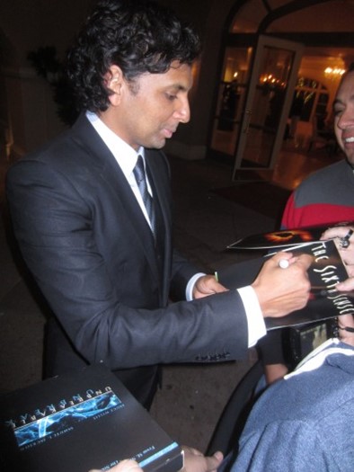 M. Night Shyamalan autograph