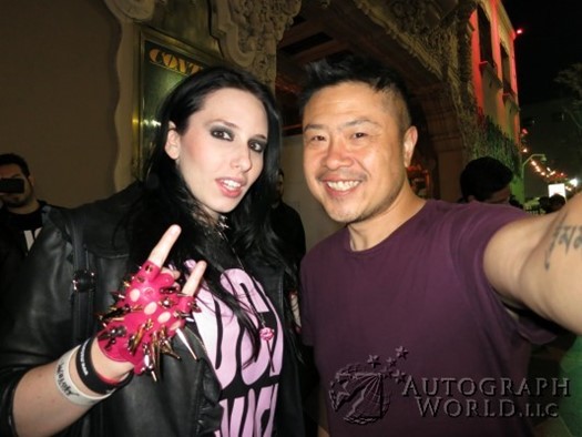 Madame Mayhem autograph