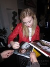 Maddie Hasson signing proof