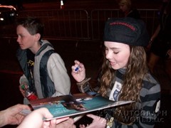 signing photo