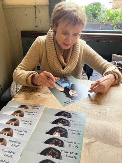 Madeline Smith autograph