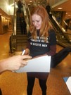 Madisen Beaty signing proof
