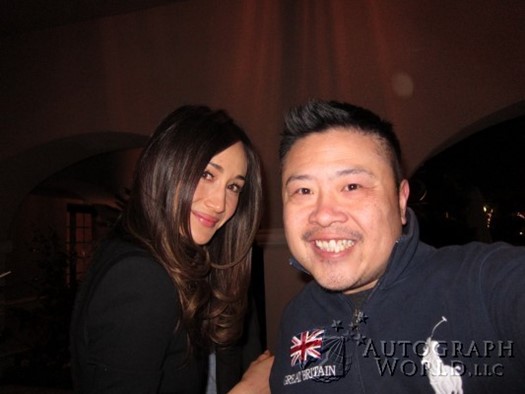 Maggie Q autograph