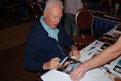 signing photo