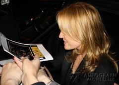 signing photo