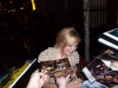 signing photo